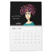 CALENDRIER ART DE L'ENCOURAGEMENT - POSSIBILITÉS PUISSANTES (Feb 2026)