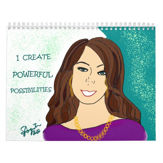 CALENDRIER ART DE L'ENCOURAGEMENT - POSSIBILITÉS PUISSANTES (Protection)