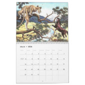 Calendrier Art de l'ouest sauvage (Mar 2026)