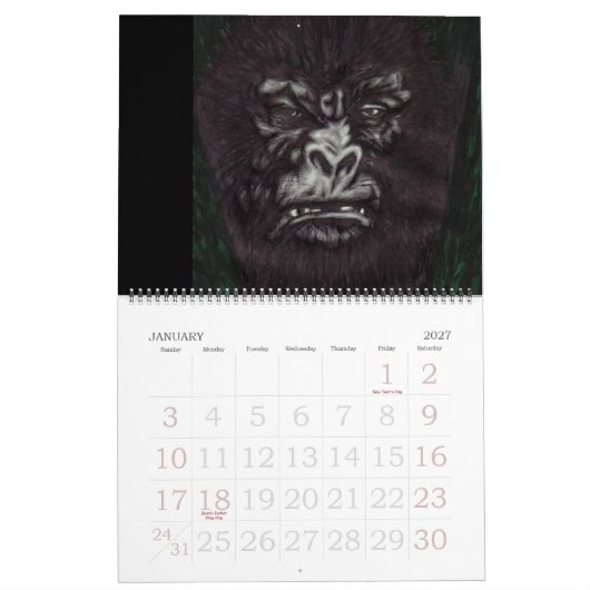 Calendrier Art de Magnus (Jan 2027)
