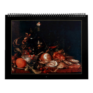 Calendrier Art de nature morte vintage 14 images