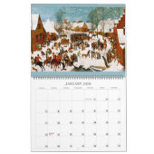 Calendrier Art de Pieter Bruegel l'Ancien (Jan 2026)