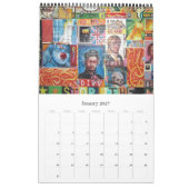 Calendrier art de rue 2026 (Jan 2027)