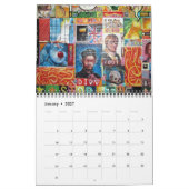 Calendrier art de rue 2027 (Jan 2027)