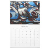 Calendrier art de rue 2027 (Mar 2027)