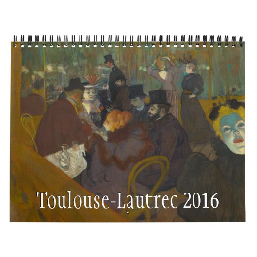 Calendrier Art de Toulouse-Lautrec (Protection)