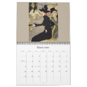 Calendrier Art de Toulouse-Lautrec (Mar 2026)