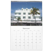 Calendrier art déco miami (Mar 2027)