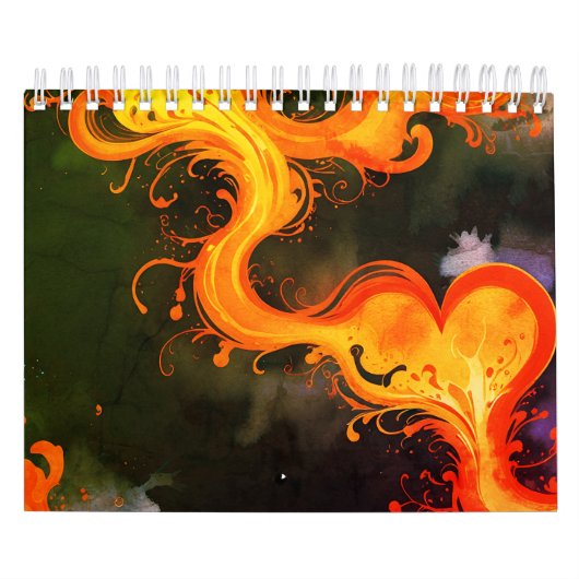 Calendrier Art des coeurs (Protection)