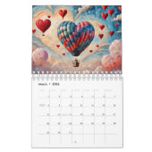 Calendrier Art des coeurs (Mar 2026)