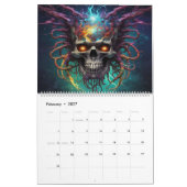 Calendrier Art Electrohead AI (Feb 2027)
