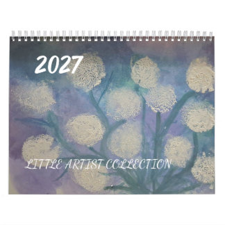 Calendrier Art Enfantin Fantaisiste 2027 Dessins Colorés Mign