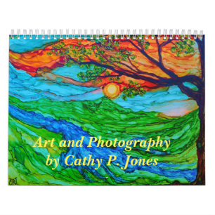 Calendrier Art et photographie par Cathy P. Jones