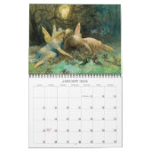 Calendrier Art Fairy Victorien (Jan 2026)