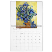 Calendrier art floral fin de Van Gogh (Feb 2027)