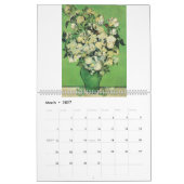 Calendrier art floral fin de Van Gogh (Mar 2027)