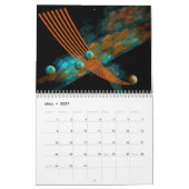 Calendrier Art fractal (Mar 2027)