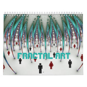 Calendrier Art fractal