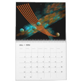 Calendrier Art fractal (Mar 2026)