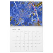 Calendrier Art fractal (Jan 2026)