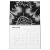 Calendrier Art fractal de Shelli Fitzpatrick Vol. Deux (Jan 2026)