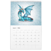 Calendrier Art Imaginaire Birthstone Dragons (Mar 2026)