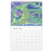 Calendrier Art Imaginaire par Clipso-Callipso / Julia Khorosh (Feb 2026)