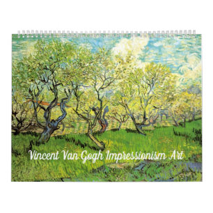 Calendrier Art impressionniste Vincent Van Gogh