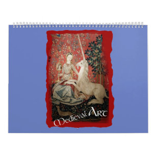 Calendrier Art médiéval - Lady and the Unicorn (par ACCI)