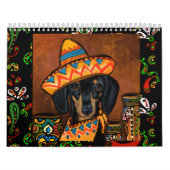 CALENDRIER ART MÉXICAIN D'ANIMAUX (Protection)