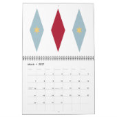 Calendrier Art moderne du milieu du siècle (Mar 2027)