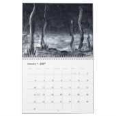 Calendrier Art noir et blanc par Yanesh (Jan 2027)
