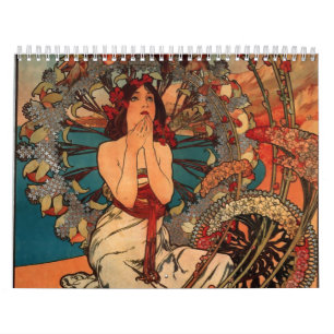 Calendrier Art Nouveau