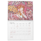 Calendrier Art Nouveau (Feb 2027)