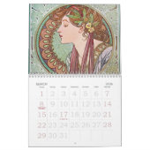Calendrier Art Nouveau (Mar 2026)