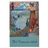 Calendrier Art Nouveau 2024 (Protection)