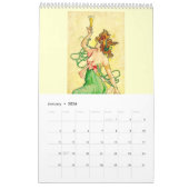 Calendrier Art Nouveau 2024 (Jan 2026)
