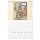 Calendrier Art Nouveau Beau jardinier par Grasset Calendar (Mar 2026)