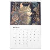 Calendrier Art Nouveau Chats I (Mar 2027)