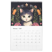 Calendrier Art Nouveau Chats I (Feb 2027)