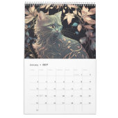 Calendrier Art Nouveau Chats I (Jan 2027)