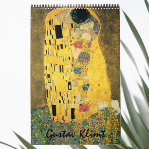 Calendrier Art nouveau Gustav Klimt, Art nouveau Vintage Cale