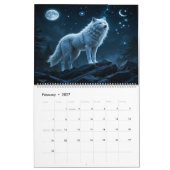 Calendrier Art numérique faune et flore AI (Feb 2027)