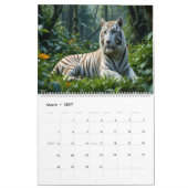 Calendrier Art numérique faune et flore avec l'IA (Mar 2027)