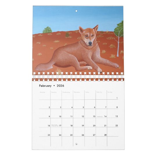 Calendrier Art par Brian L Art (Feb 2026)