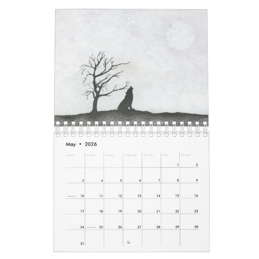 Calendrier Art par Miranda Sue Hartmann (Mai 2026)