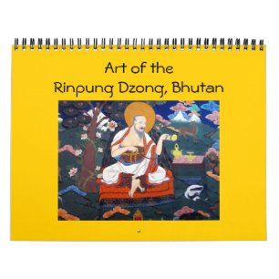 Calendrier art paro dzong 2026