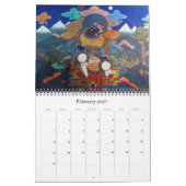 Calendrier art paro dzong 2027 (Feb 2027)