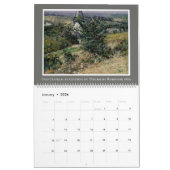 Calendrier Art peintre américain du XIXe siècle (Jan 2026)