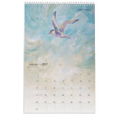 Calendrier Art sur les oiseaux migrateurs (Jan 2027)